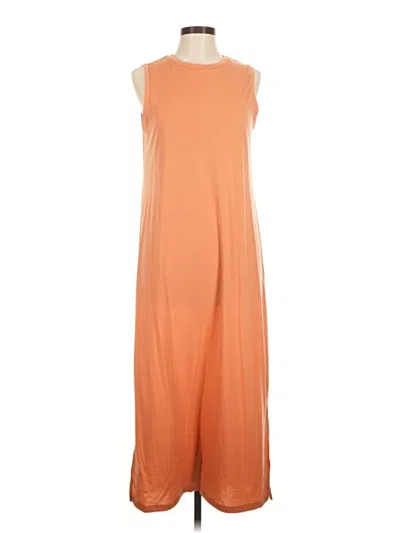 Pre-owned Double Zero Casual Dress In Orange