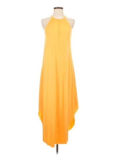 Pre-owned Double Zero Casual Dress In Orange
