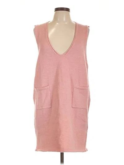 Pre-owned Double Zero Casual Dress In Pink