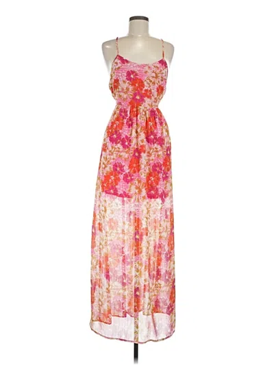 Pre-owned Double Zero Casual Dress In Pink