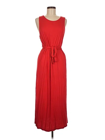 Pre-owned Double Zero Casual Dress In Red