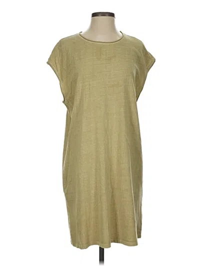 Pre-owned Double Zero Casual Dress In Tan
