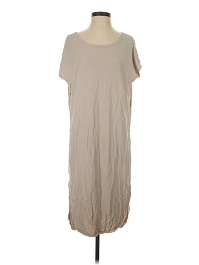 Pre-owned Double Zero Casual Dress In Tan