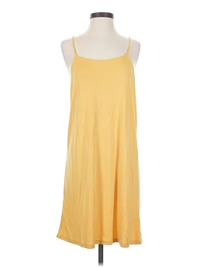 Pre-owned Double Zero Casual Dress In Yellow