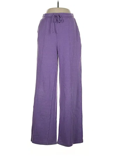 Pre-owned Double Zero Casual Pants In Purple