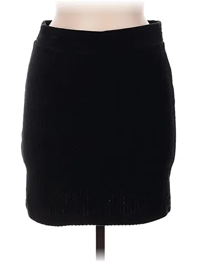 Pre-owned Double Zero Casual Skirt In Black