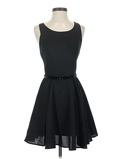 Pre-owned Double Zero Cocktail Dress In Black