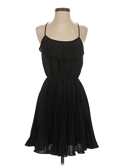 Pre-owned Double Zero Cocktail Dress In Black