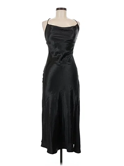 Pre-owned Double Zero Cocktail Dress In Black