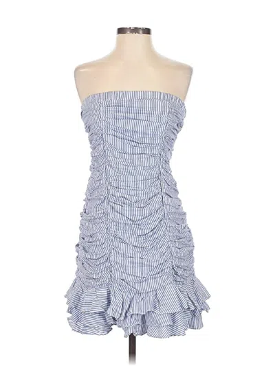 Pre-owned Double Zero Cocktail Dress In Blue