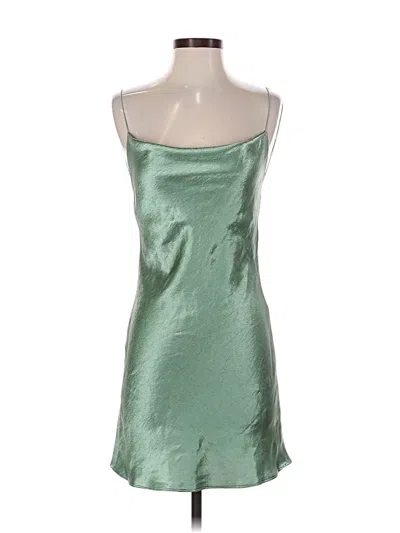 Pre-owned Double Zero Cocktail Dress In Green