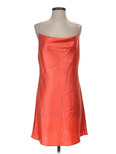 Pre-owned Double Zero Cocktail Dress In Orange