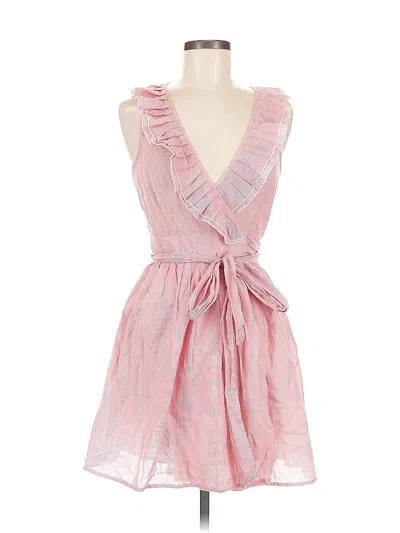 Pre-owned Double Zero Cocktail Dress In Pink