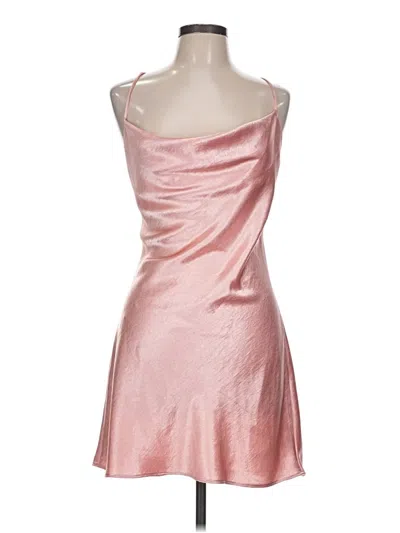 Pre-owned Double Zero Cocktail Dress In Pink