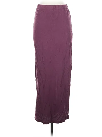 Pre-owned Double Zero Formal Skirt In Purple