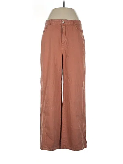 Pre-owned Double Zero Jeans In Brown