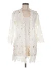 Double Zero Kimono In Ivory