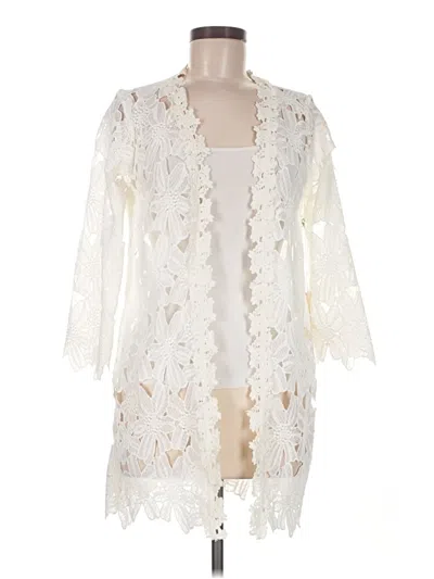 Double Zero Kimono In Ivory