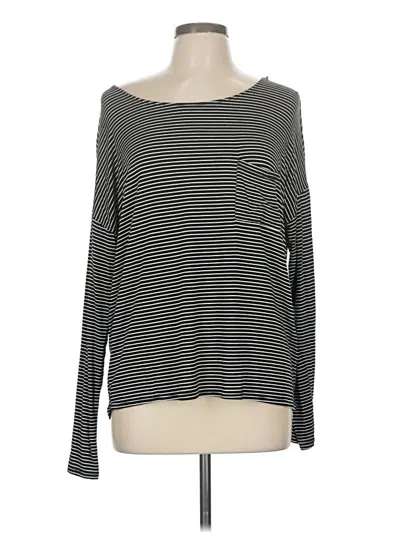 Pre-owned Double Zero Long Sleeve T-shirt In Black