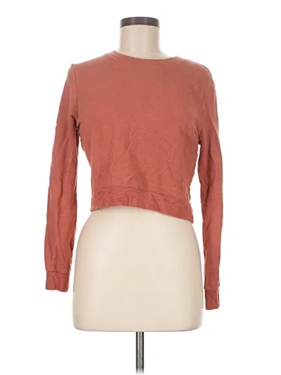 Pre-owned Double Zero Long Sleeve T-shirt In Brown