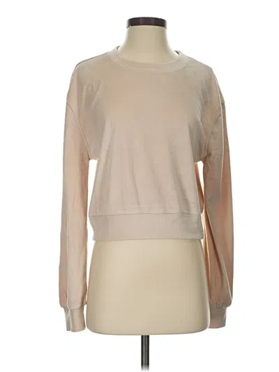 Pre-owned Double Zero Long Sleeve T-shirt In Tan