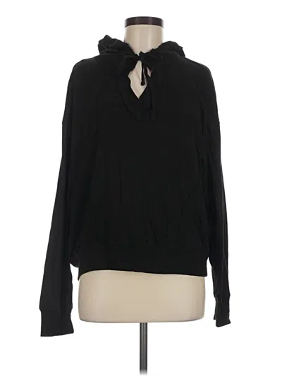 Pre-owned Double Zero Long Sleeve Turtleneck In Black