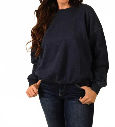 Double Zero Midnight Comfort Sweatshirt In Black In Multi