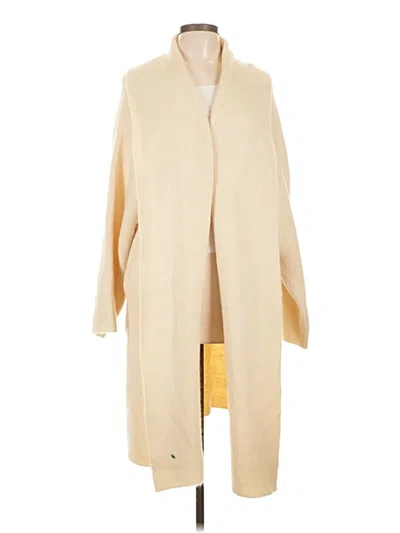 Pre-owned Double Zero Poncho In Brown