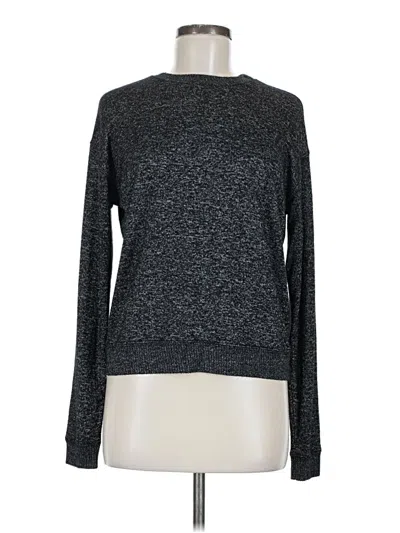 Pre-owned Double Zero Pullover Sweater In Black