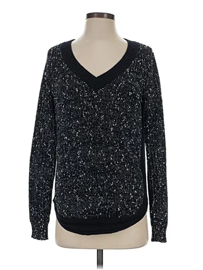 Pre-owned Double Zero Pullover Sweater In Black