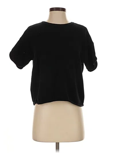 Pre-owned Double Zero Pullover Sweater In Black