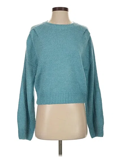 Pre-owned Double Zero Pullover Sweater In Blue