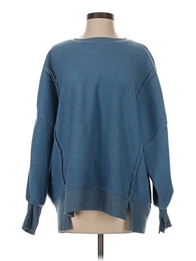 Pre-owned Double Zero Pullover Sweater In Blue