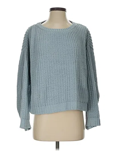Pre-owned Double Zero Pullover Sweater In Blue