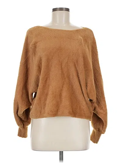 Pre-owned Double Zero Pullover Sweater In Brown