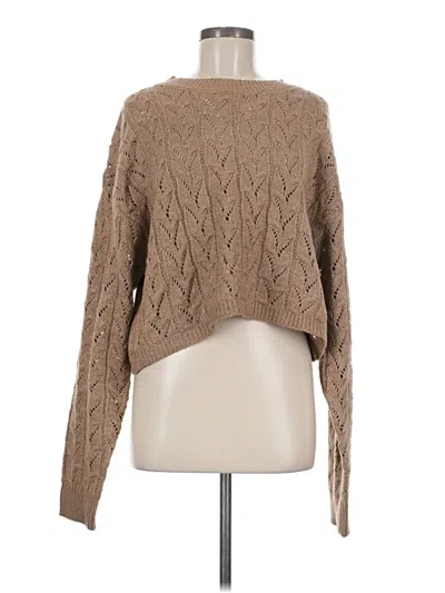 Pre-owned Double Zero Pullover Sweater In Brown