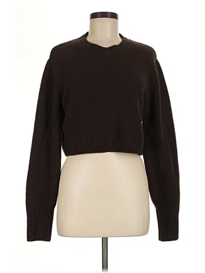 Pre-owned Double Zero Pullover Sweater In Brown