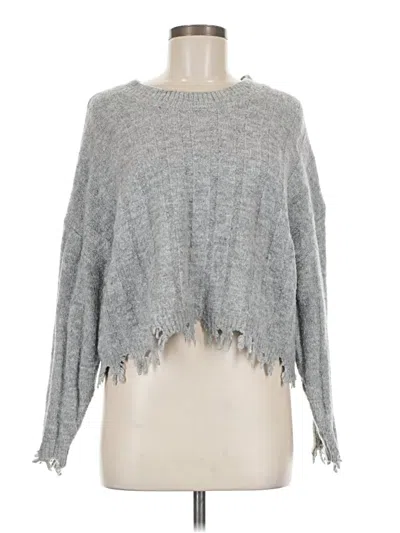 Pre-owned Double Zero Pullover Sweater In Gray
