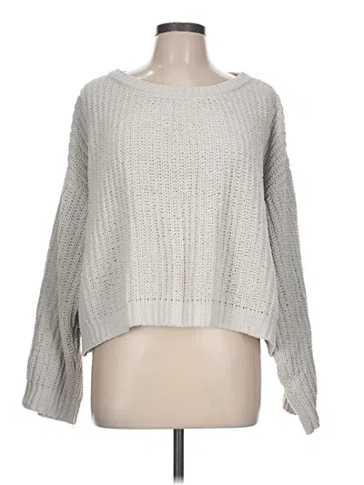 Pre-owned Double Zero Pullover Sweater In Gray