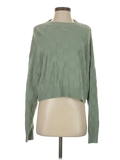 Pre-owned Double Zero Pullover Sweater In Green