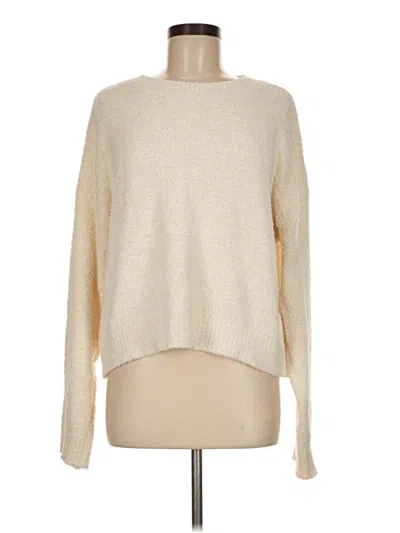 Pre-owned Double Zero Pullover Sweater In Ivory