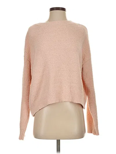 Pre-owned Double Zero Pullover Sweater In Pink