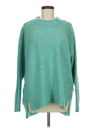 Pre-owned Double Zero Pullover Sweater In Teal