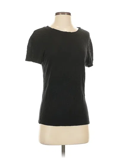 Pre-owned Double Zero Short Sleeve T-shirt In Black