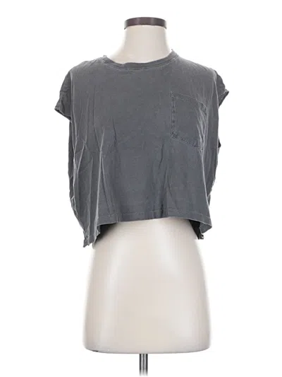 Pre-owned Double Zero Short Sleeve T-shirt In Gray