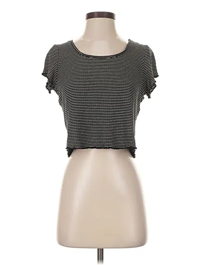 Pre-owned Double Zero Short Sleeve T-shirt In Black