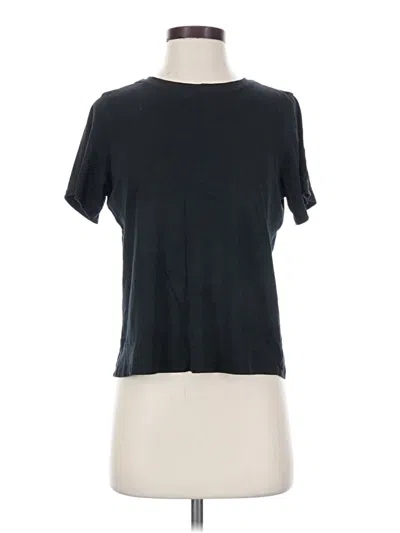 Pre-owned Double Zero Short Sleeve T-shirt In Black