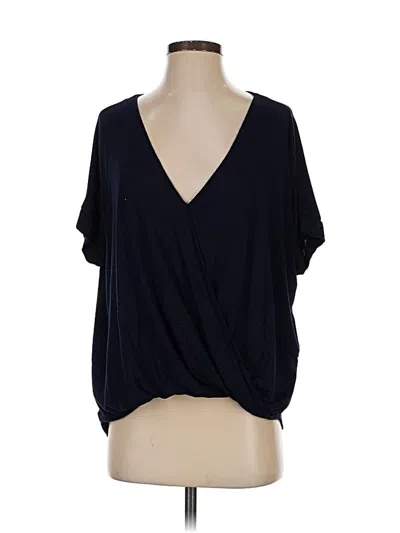 Pre-owned Double Zero Short Sleeve T-shirt In Blue