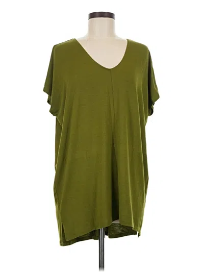 Pre-owned Double Zero Short Sleeve T-shirt In Green