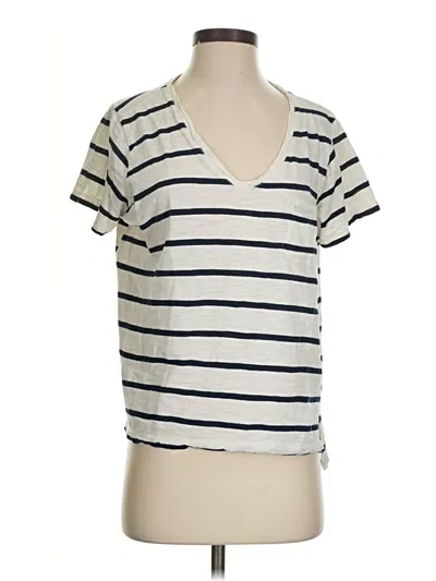 Pre-owned Double Zero Short Sleeve T-shirt In Ivory